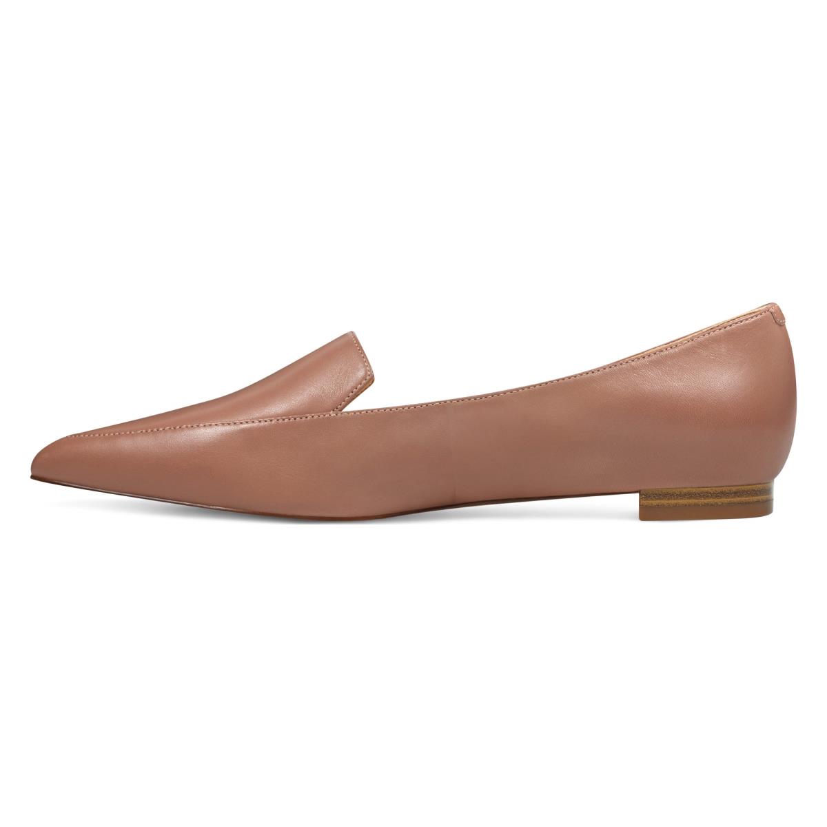 Nine West Abay Smoking Flats Kadın Bej Rengi | 2615WZOHU