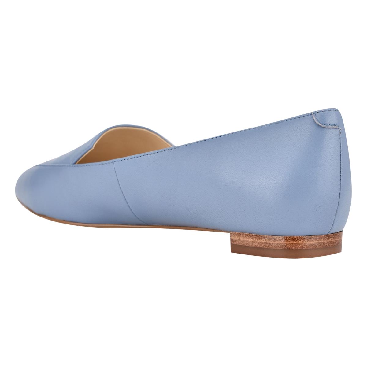 Nine West Abay Smoking Flats Kadın Siyah | 3256QUNLA