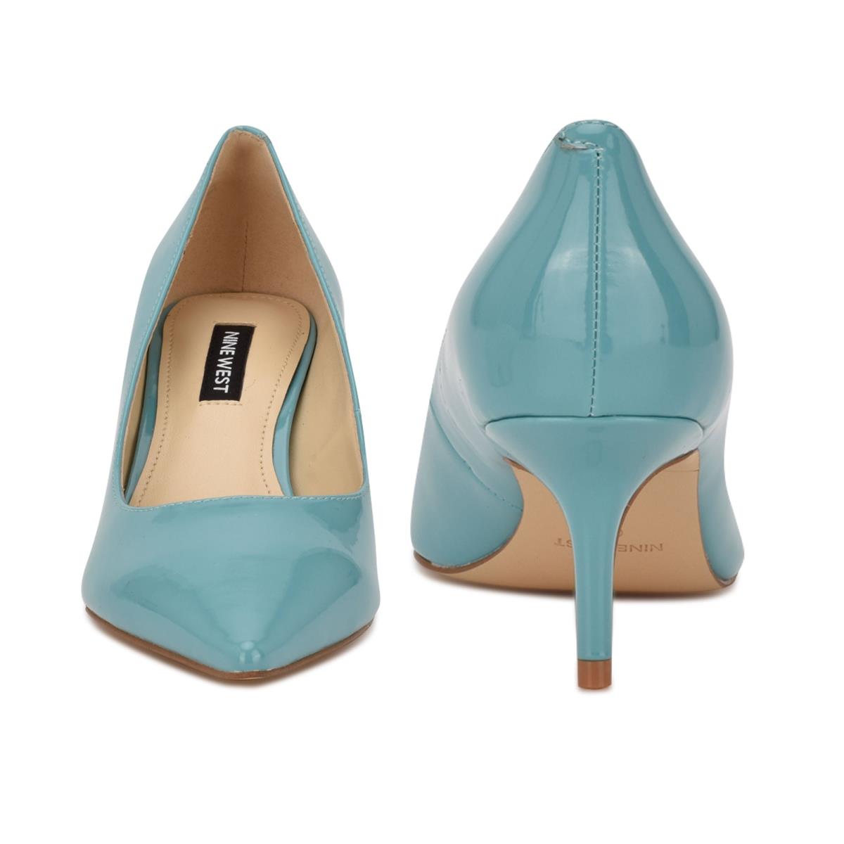 Nine West Arlene Pointy Burunlu Stiletto Ayakkabı Kadın Mavi | 4175GIMOX