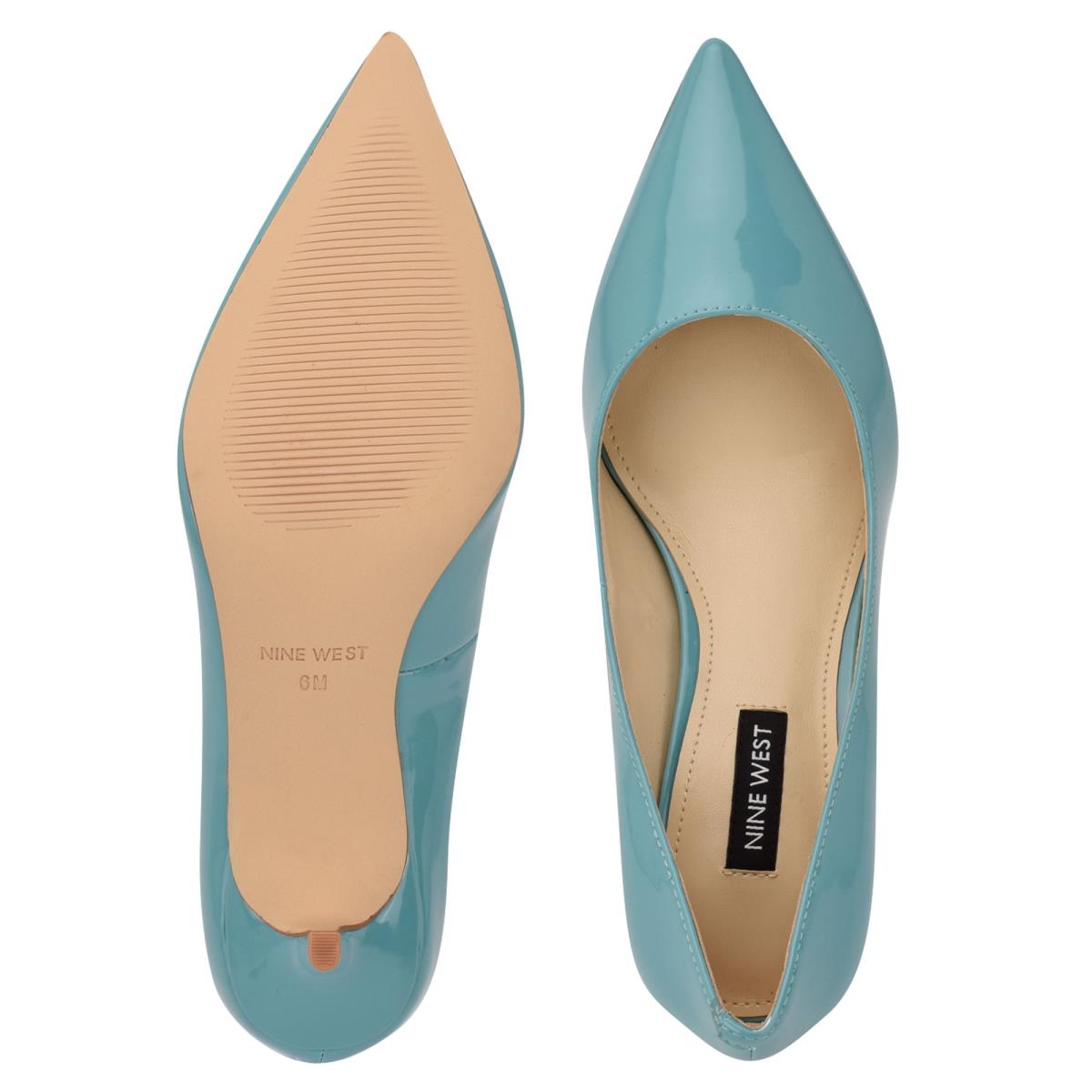 Nine West Arlene Pointy Burunlu Stiletto Ayakkabı Kadın Mavi | 4175GIMOX