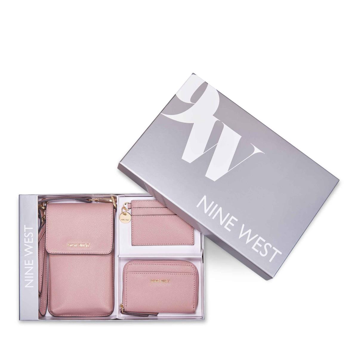 Nine West Azalea 3 Piece Box Set Cüzdan Kadın Pembe | 3456XSPLE