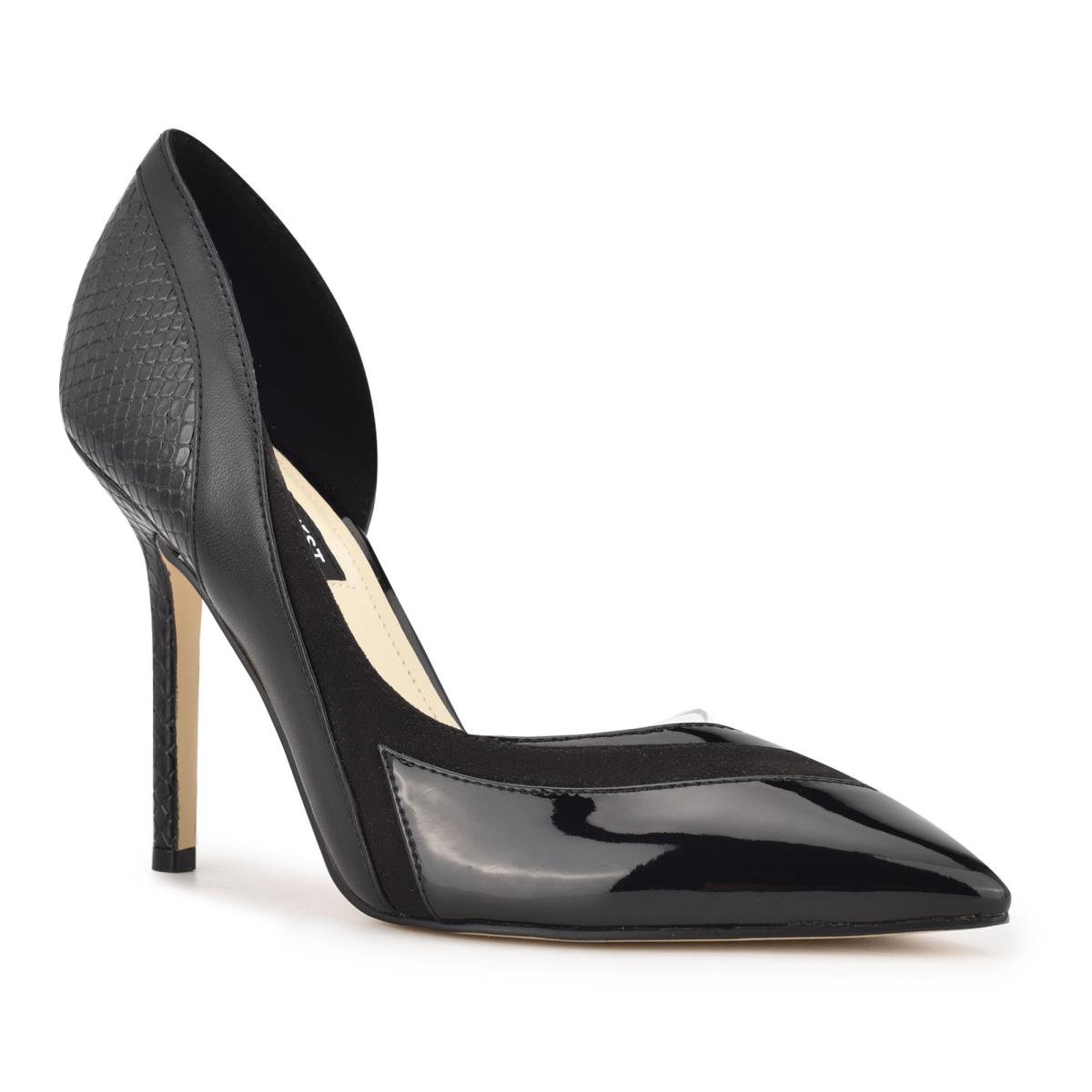 Nine West Behave Pointy Burunlu Stiletto Ayakkabı Kadın Siyah | 9830TVELS