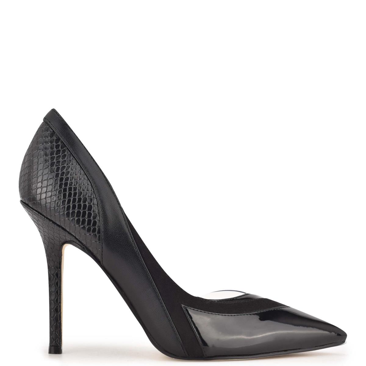 Nine West Behave Pointy Burunlu Stiletto Ayakkabı Kadın Siyah | 9830TVELS