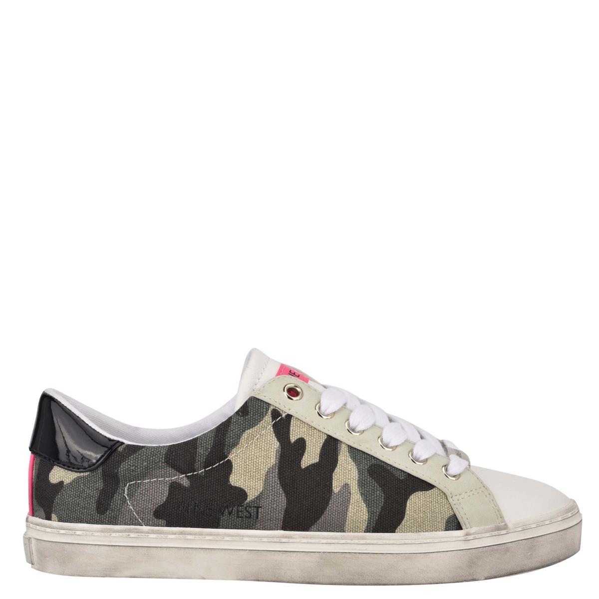 Nine West Best Günlük Spor Ayakkabı Kadın Yeşil Camo | 6735FYPAQ