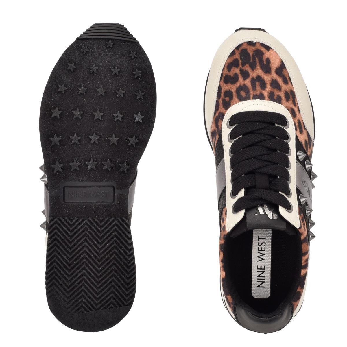 Nine West Bunnie Sneakers Spor Ayakkabı Kadın Leopar | 6917QKGLV