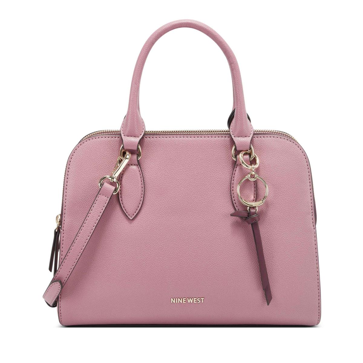 Nine West Cyra A List Satchel Çanta Kadın Pembe | 5786CQTRK