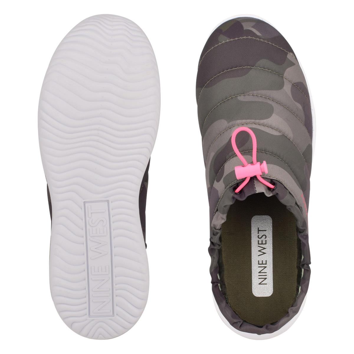 Nine West Echo Slip On Sneaker Kadın Camo | 5324LRBQM