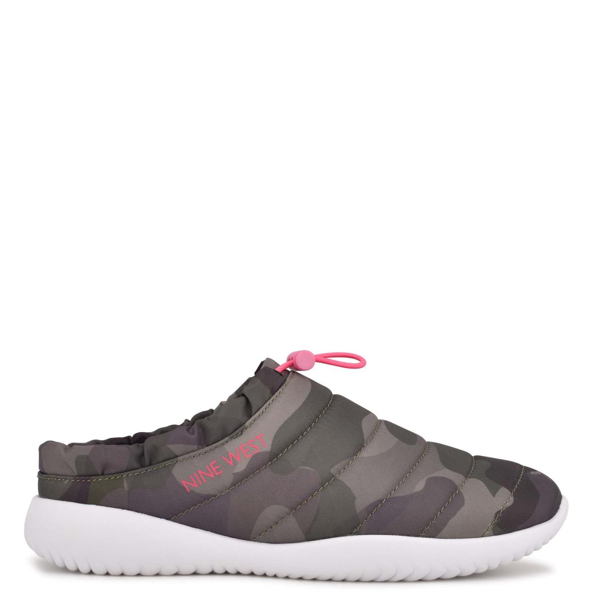 Nine West Echo Slip On Sneaker Kadın Camo | 5324LRBQM