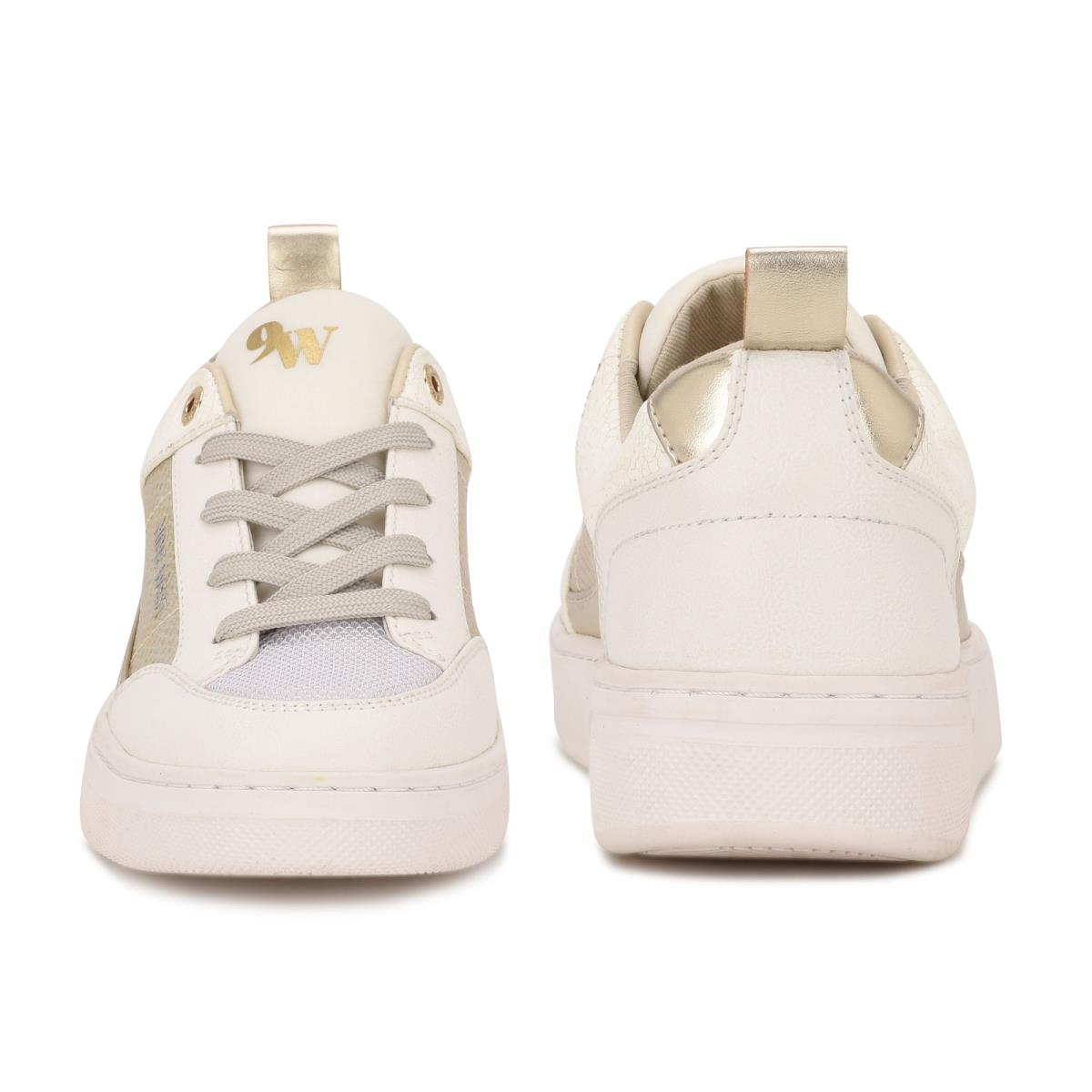 Nine West Elevate Sneakers Spor Ayakkabı Kadın Krema | 5721UXLID