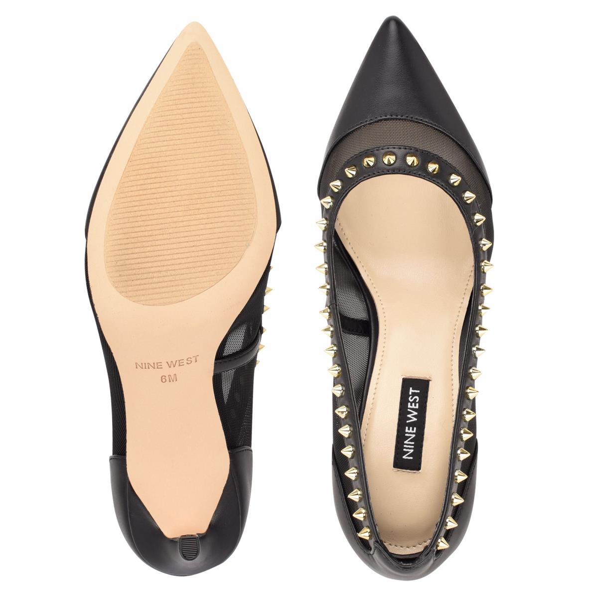 Nine West Erian Pointy Burunlu Stiletto Ayakkabı Kadın Siyah | 5263LUWBO