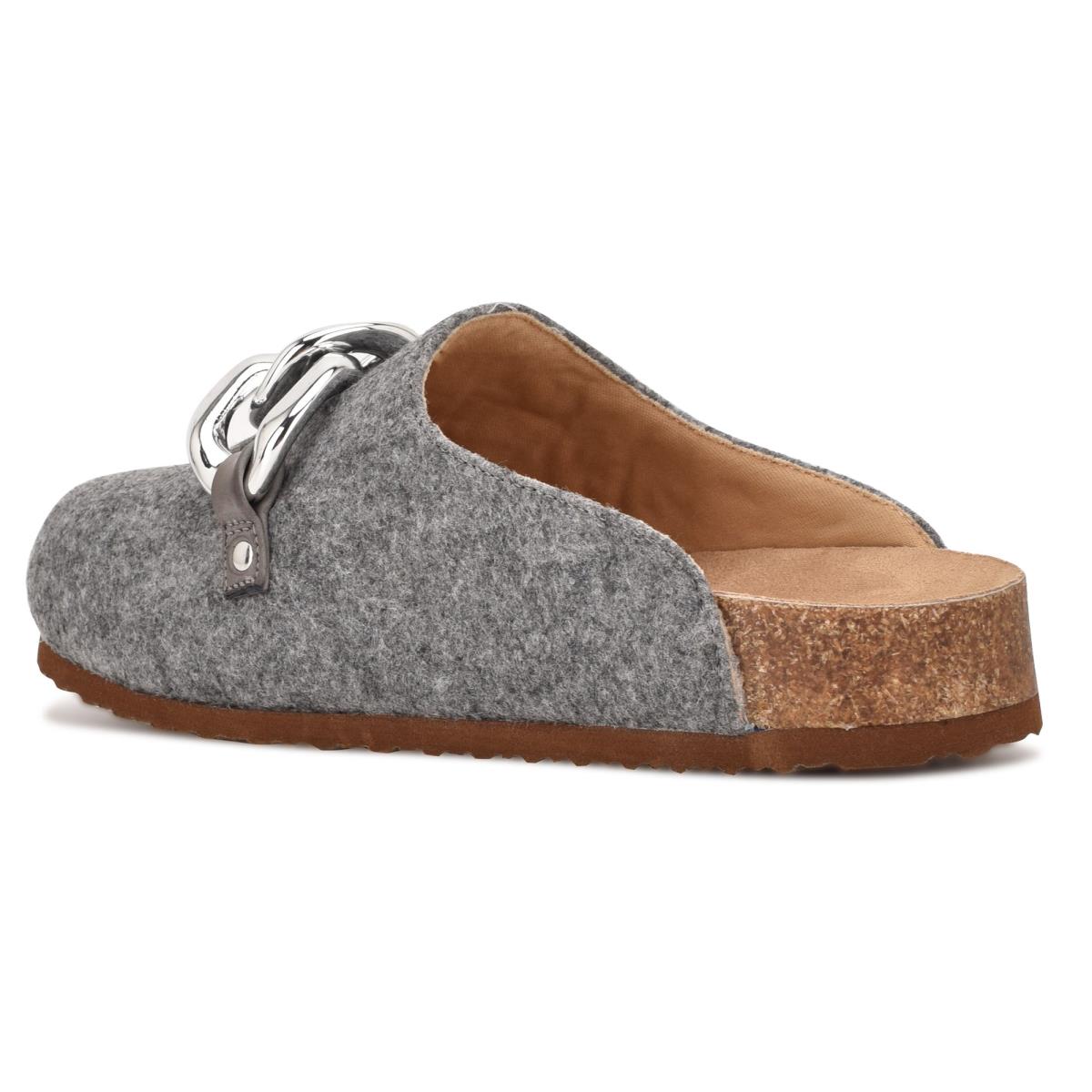 Nine West Everyth Cozy Mule Ayakkabı Kadın Gri | 8743LTXIQ