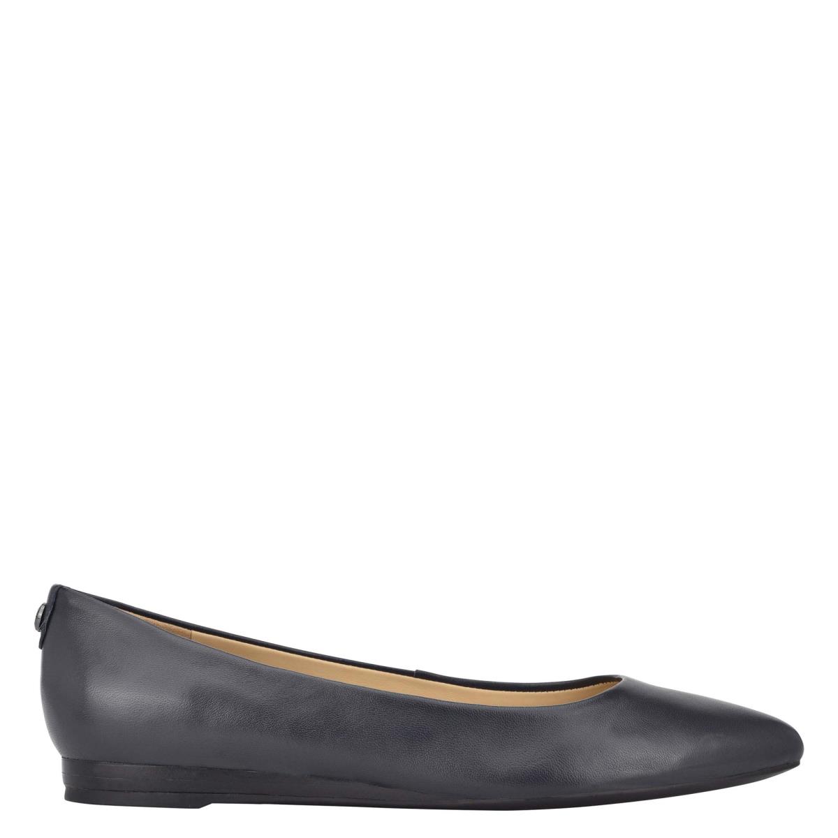 Nine West Ferdi 9x9 Pointy Burunlu Flats Kadın Lacivert | 5613EXSZN