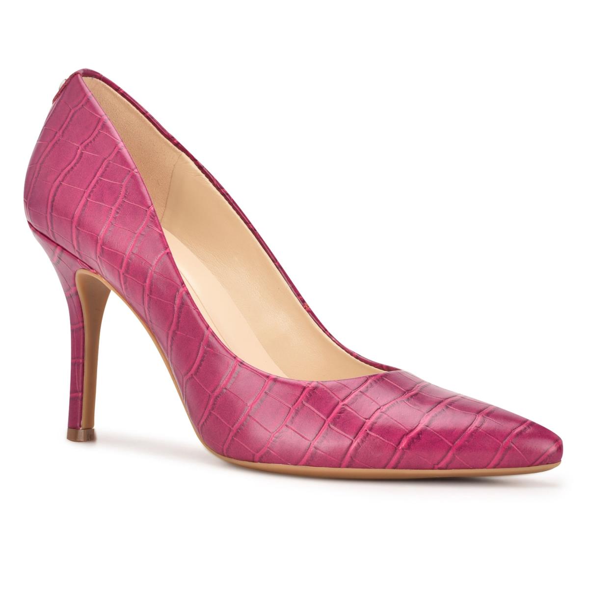 Nine West Fifth 9x9 Pointy Burunlu Stiletto Ayakkabı Kadın Pembe | 0158WAUQF