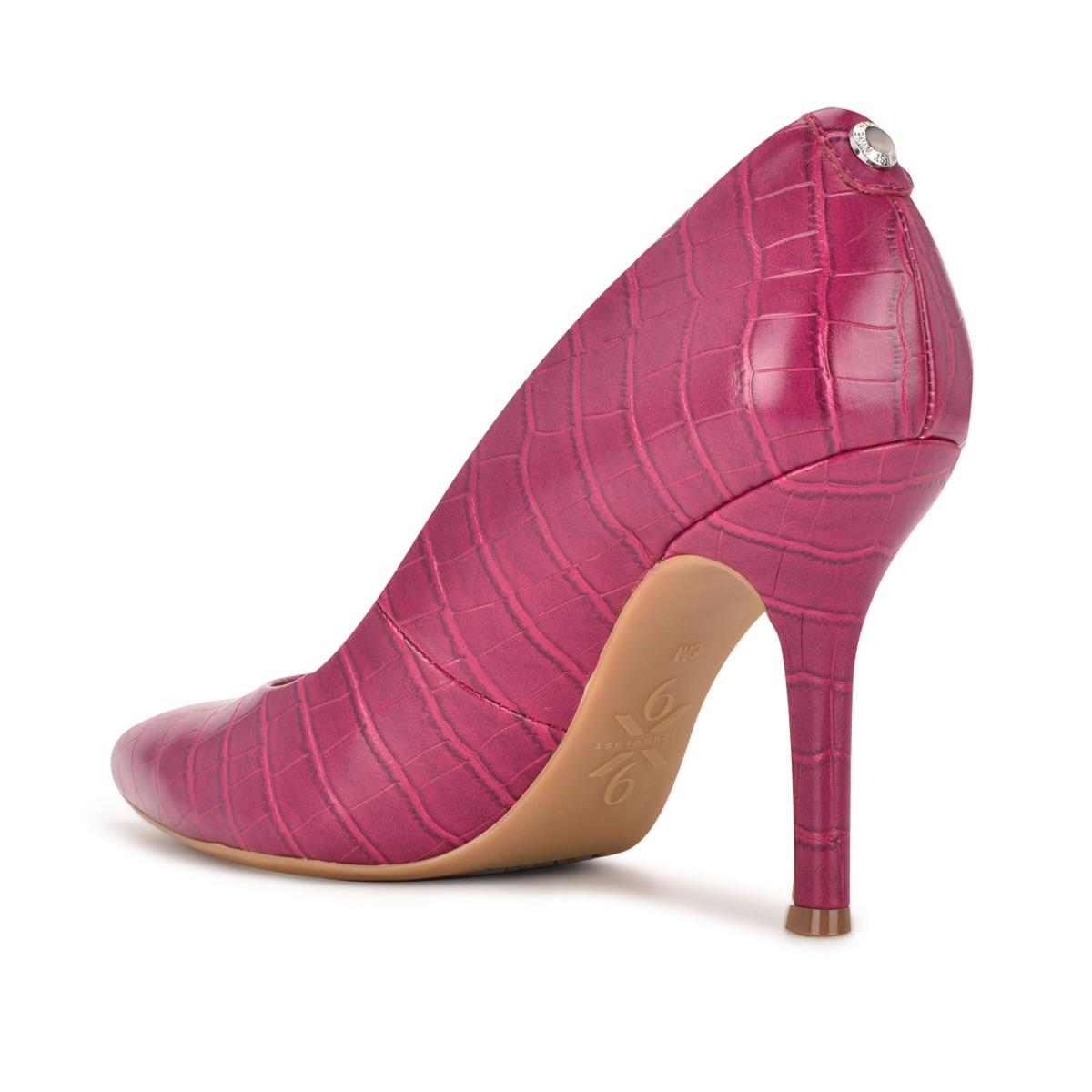 Nine West Fifth 9x9 Pointy Burunlu Stiletto Ayakkabı Kadın Pembe | 0158WAUQF