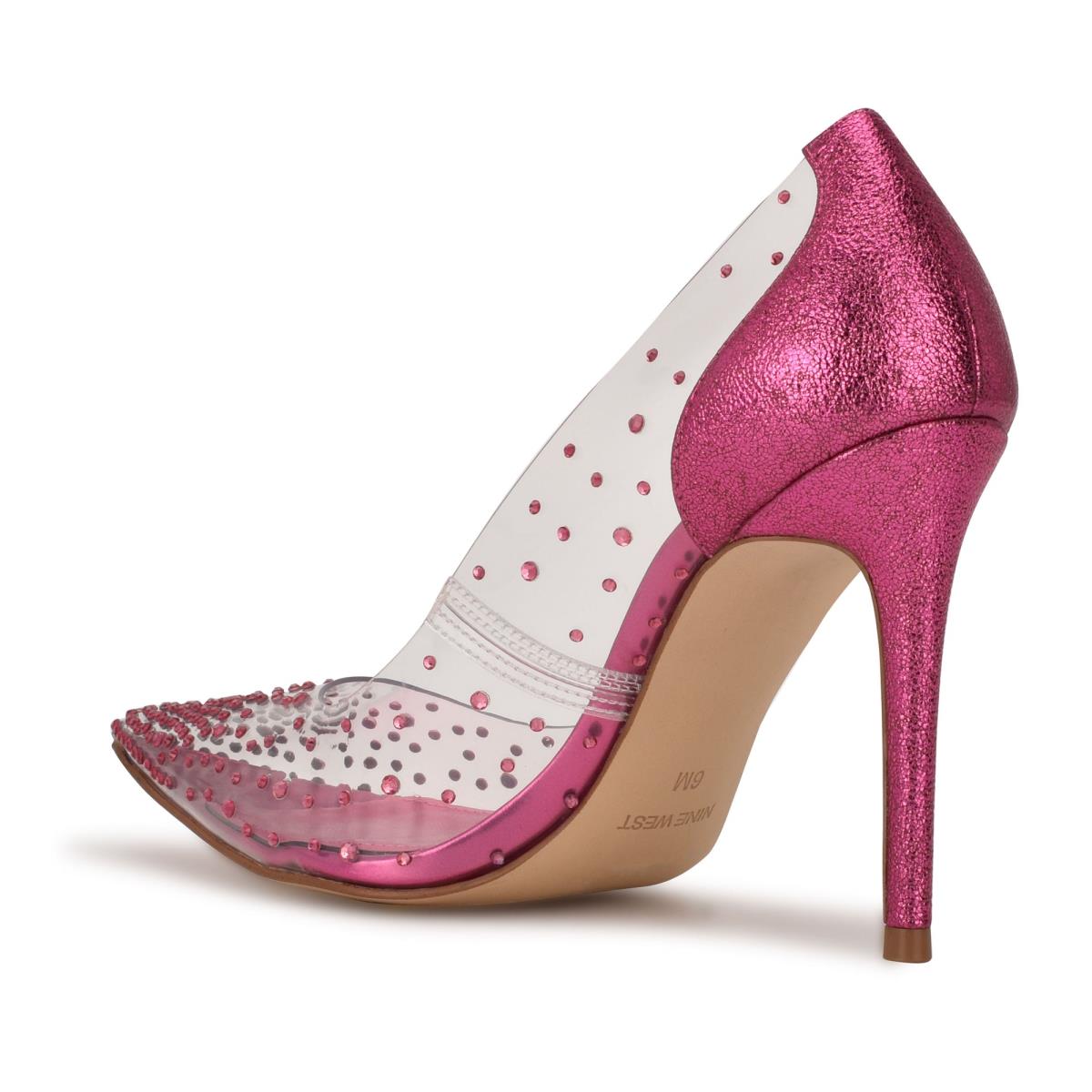 Nine West Franca Elbise Stiletto Ayakkabı Kadın Pembe | 6128DEJNS