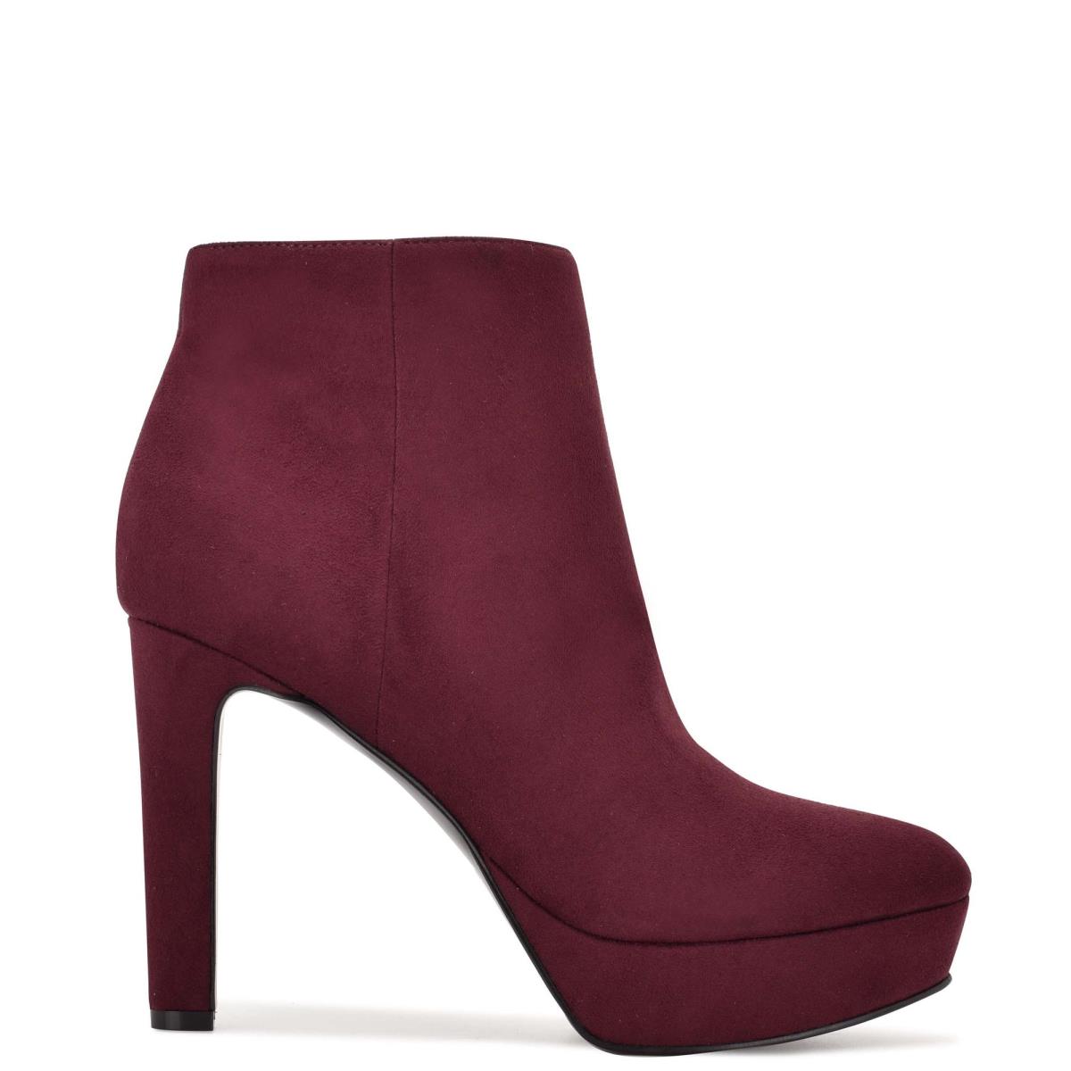 Nine West Glowup Platform Bot Kadın Claret | 5438AHGLF