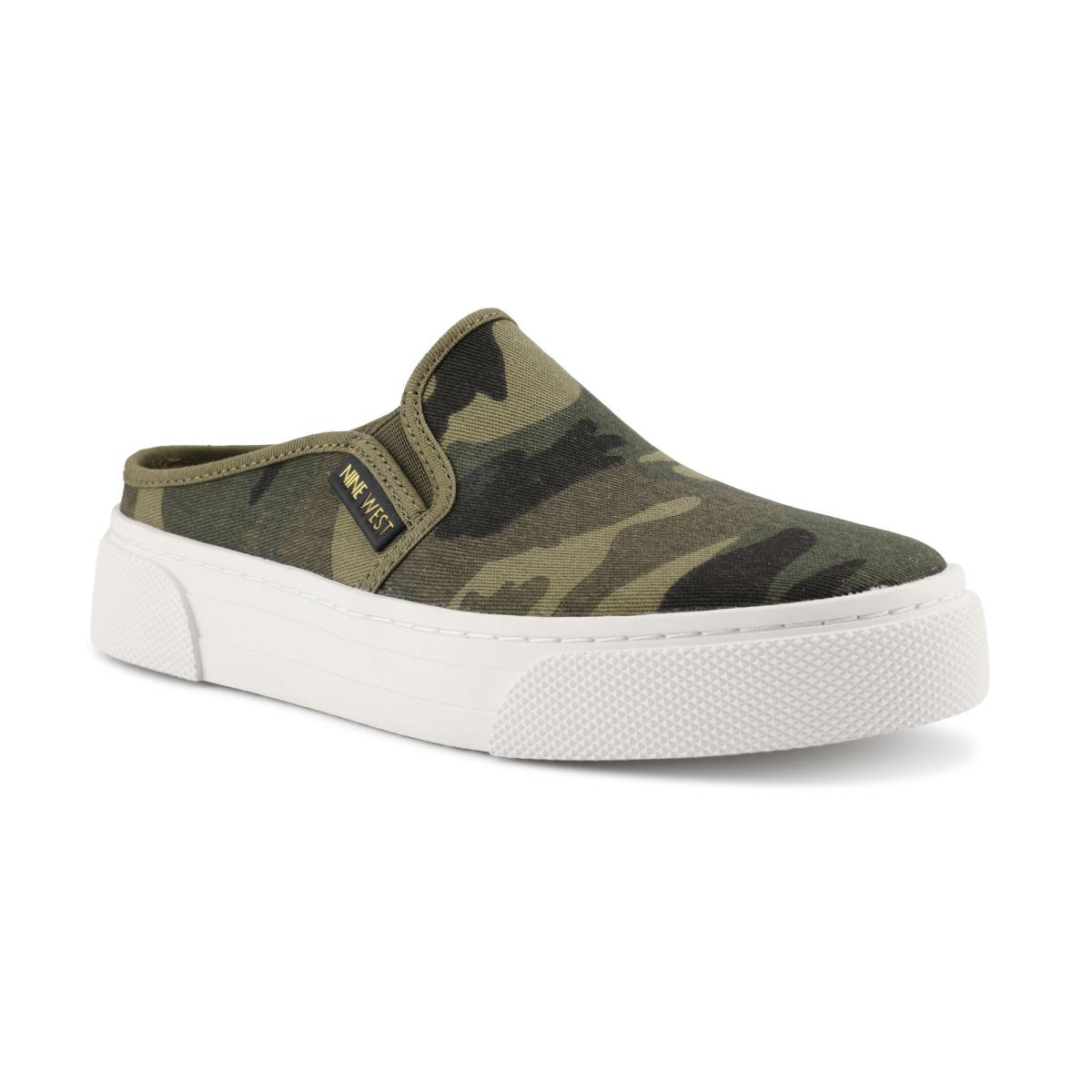 Nine West Hayzel Slip On Sneaker Kadın Camo | 7693WPUDT