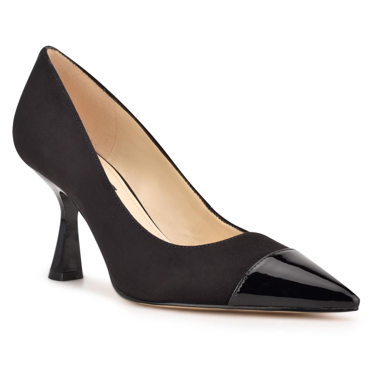 Nine West Hippa Pointy Burunlu Stiletto Ayakkabı Kadın Siyah | 0693WCPTU