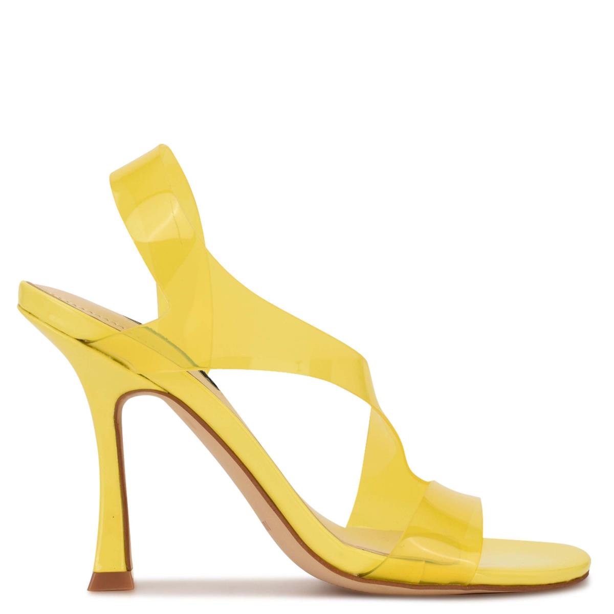 Nine West Irise Elbise Sandalet Kadın Sarı | 4365ZTHNS