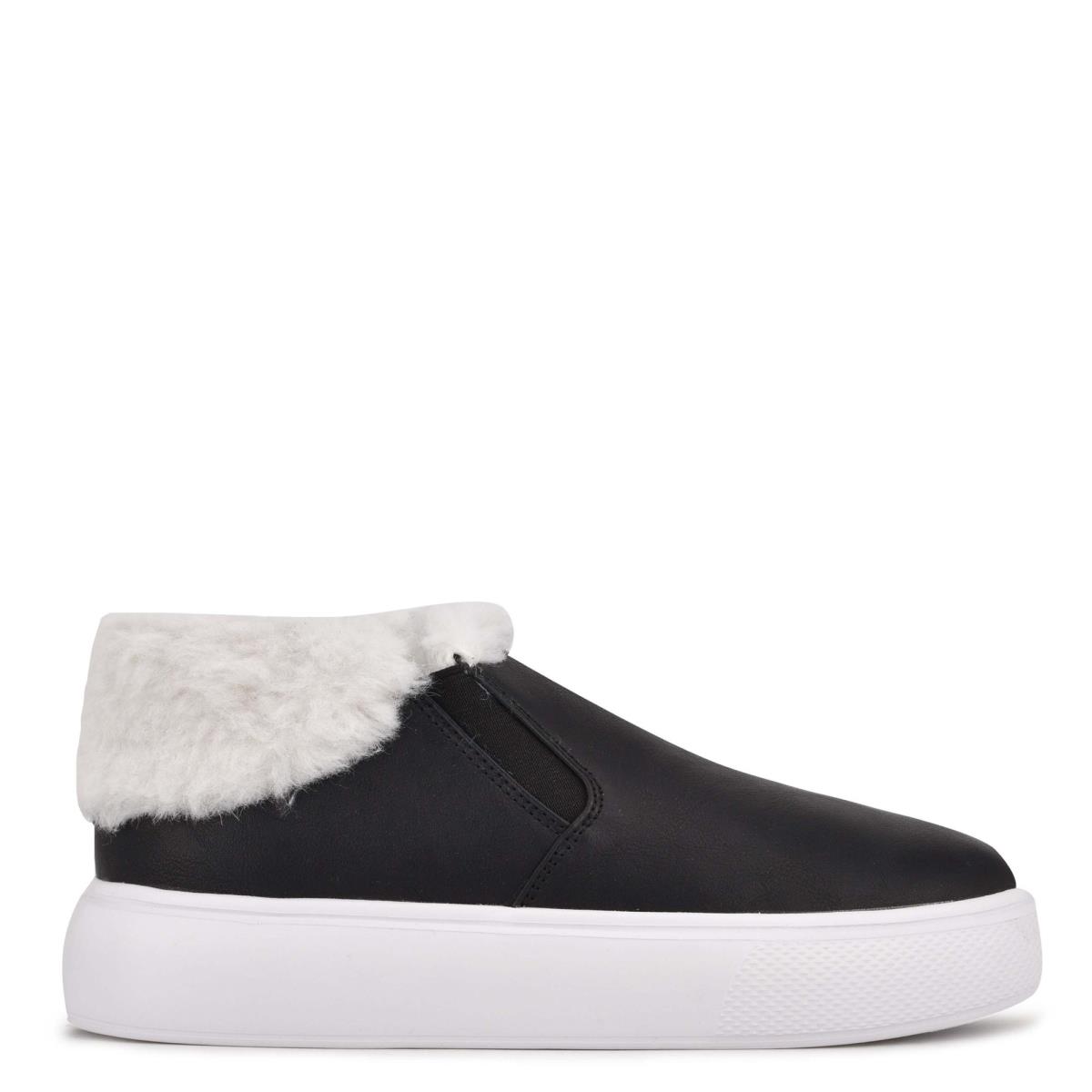 Nine West Klines Slip On Sneakers Kadın Siyah | 1930IBVYM