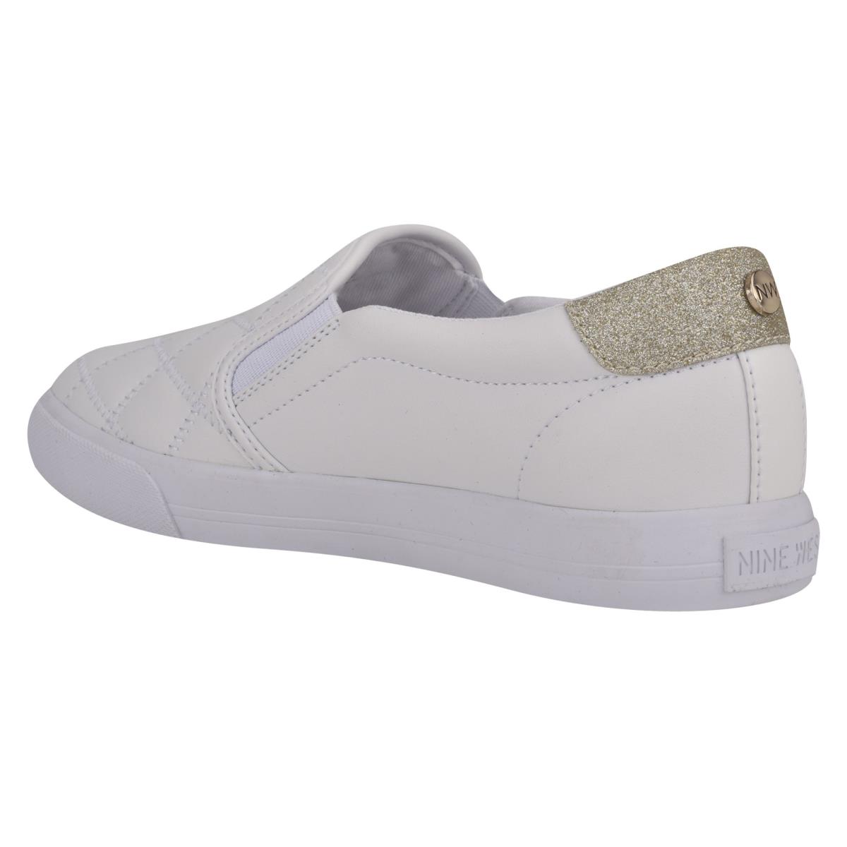 Nine West Lala Slip On Sneakers Kadın Beyaz | 3721HADGY