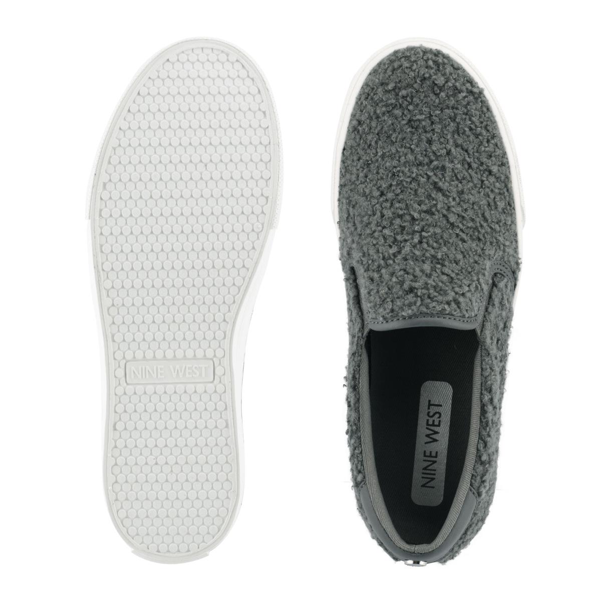 Nine West Lala Slip On Sneakers Kadın Gri | 2805GZWKI