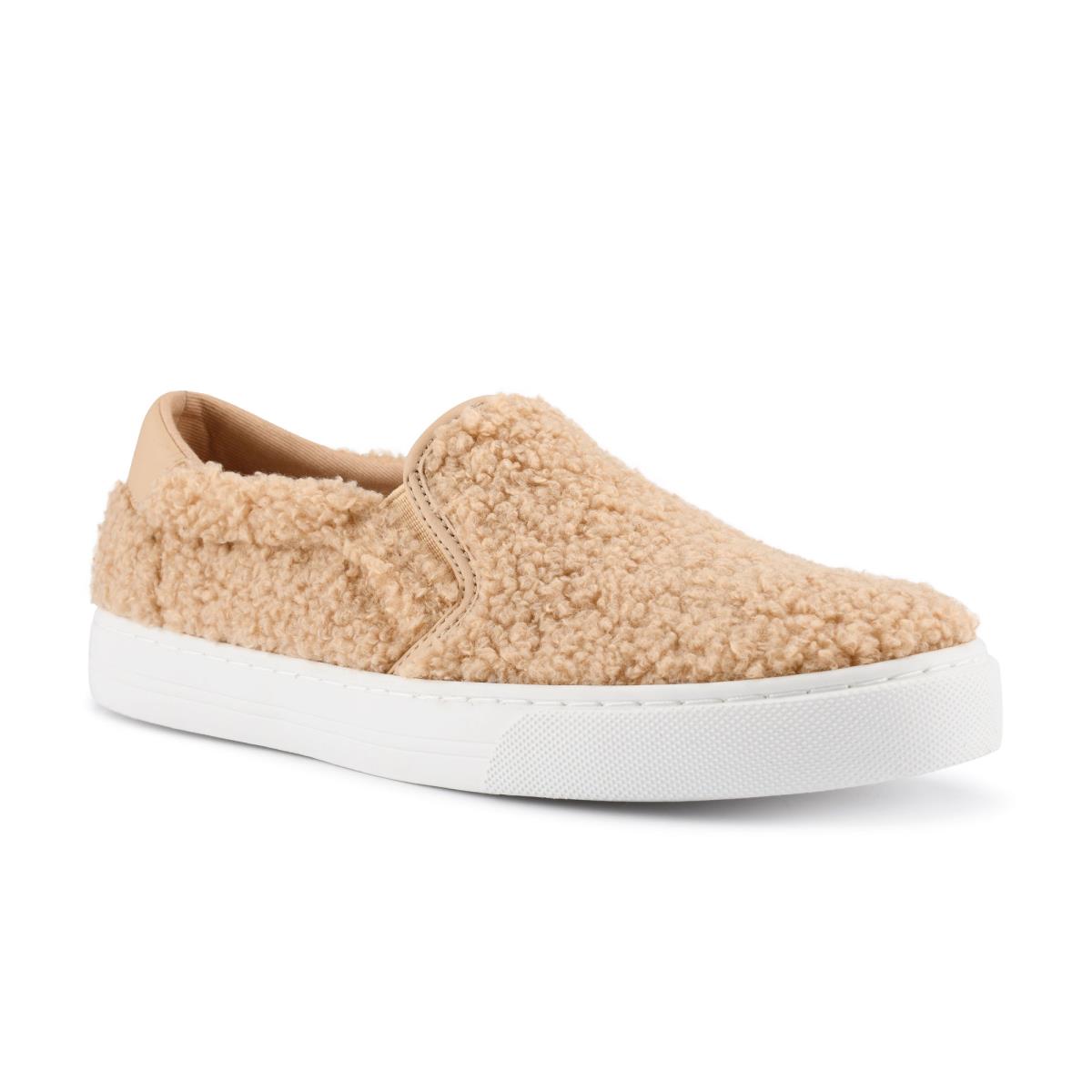 Nine West Lala Slip On Sneakers Kadın Kahverengi | 3856ERUWV