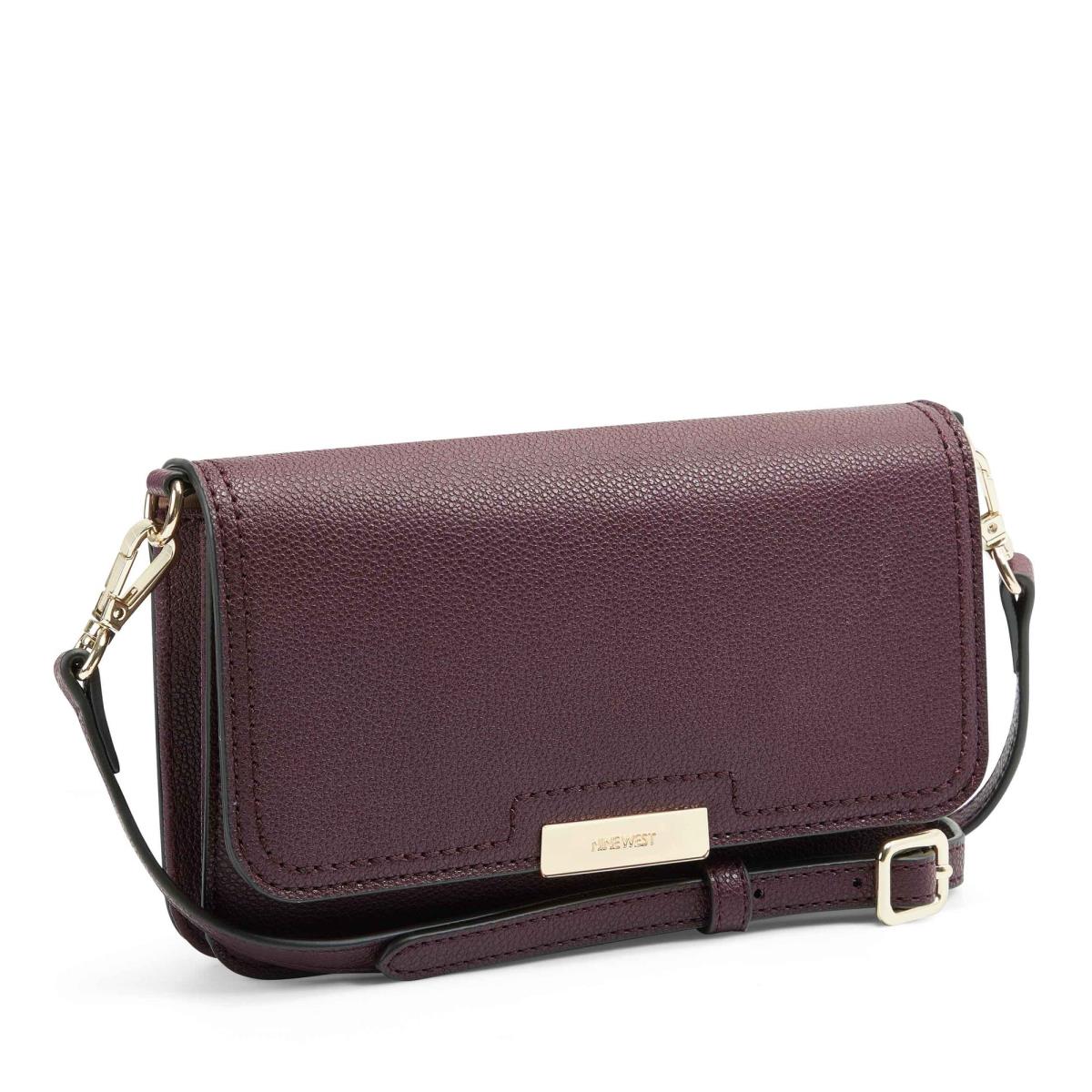 Nine West Lawson Wallet On A String Çapraz Askılı Çanta Kadın Claret | 7238QHZGJ