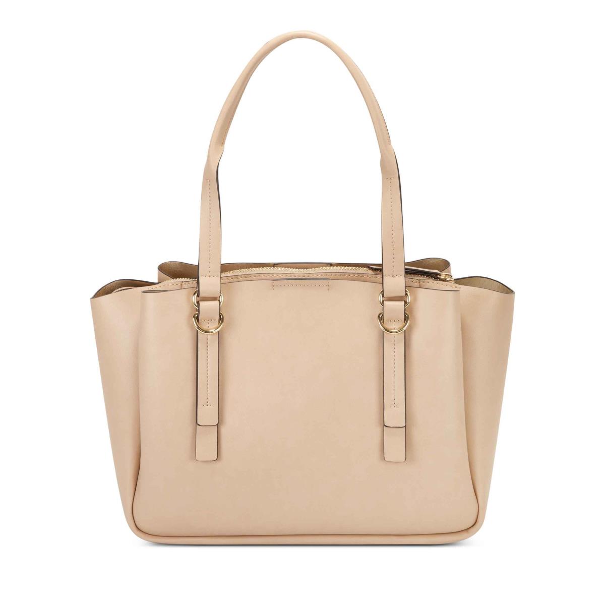 Nine West Maisie Jet Set Satchel Çanta Kadın Bej Rengi | 3241WSJNE