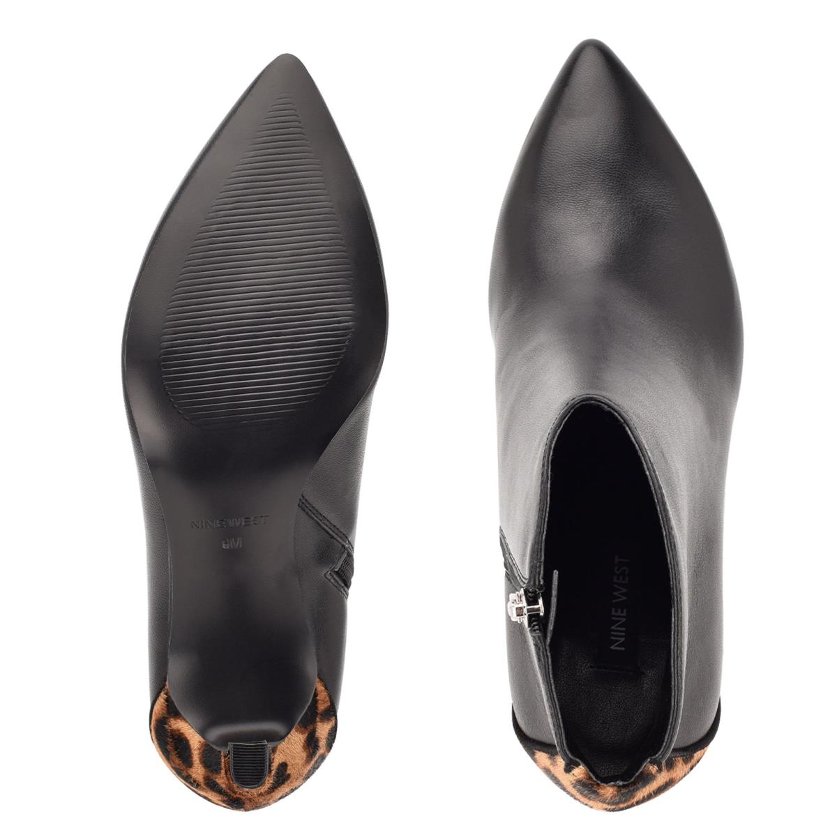 Nine West Mikale Pointy Burunlu Bot Kadın Siyah | 9258JLIUW