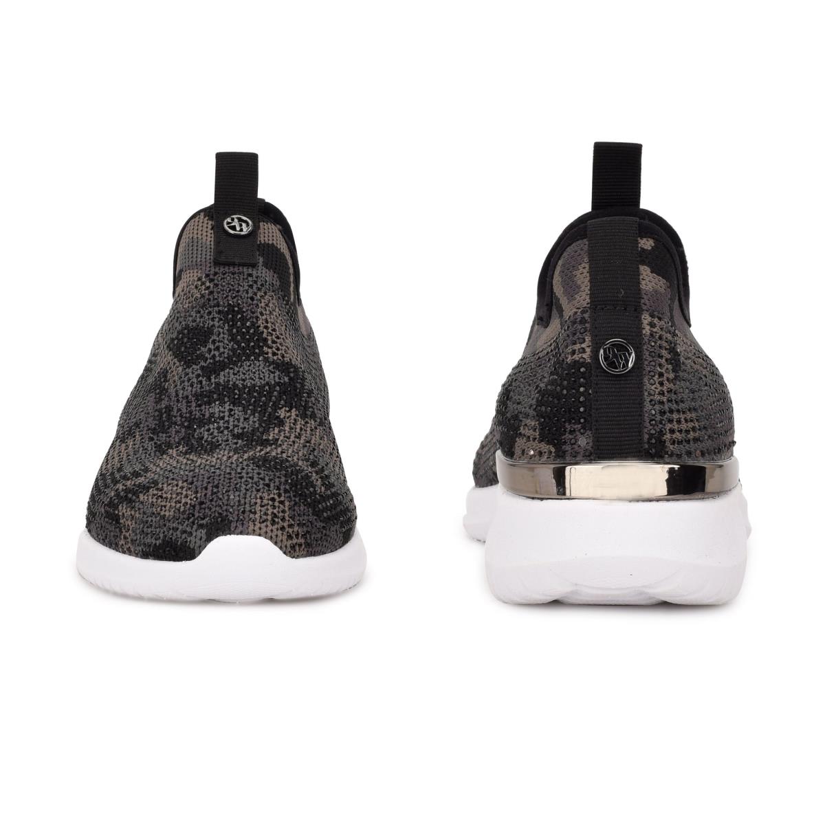 Nine West Miya Slip On Sneakers Kadın Camo Renkli | 0348DUSXE