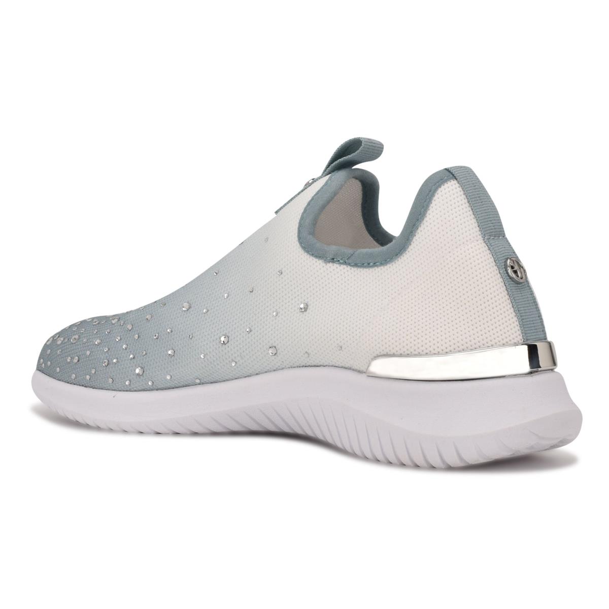 Nine West Miya Slip On Sneakers Kadın Mavi | 9528USDQL