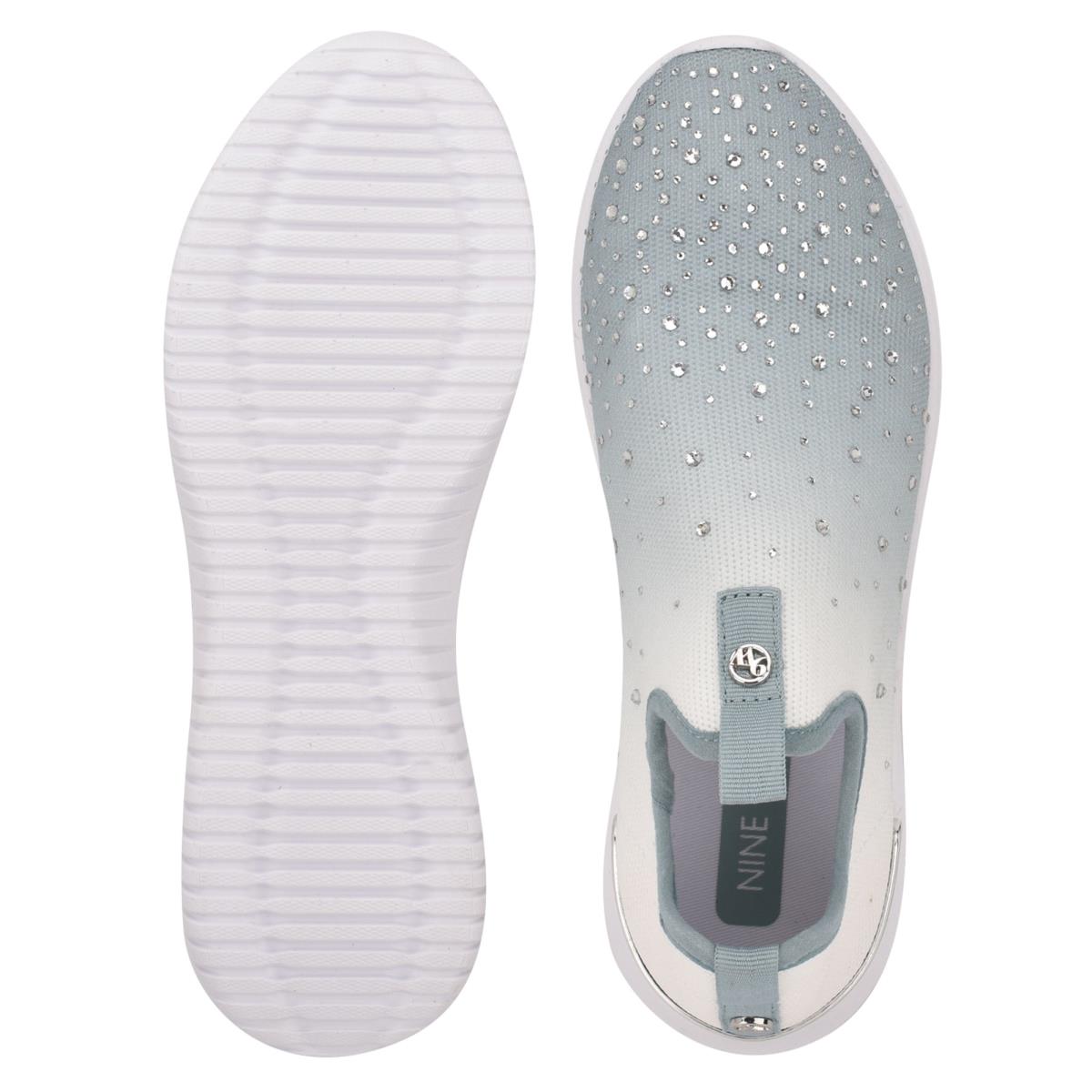 Nine West Miya Slip On Sneakers Kadın Mavi | 9528USDQL