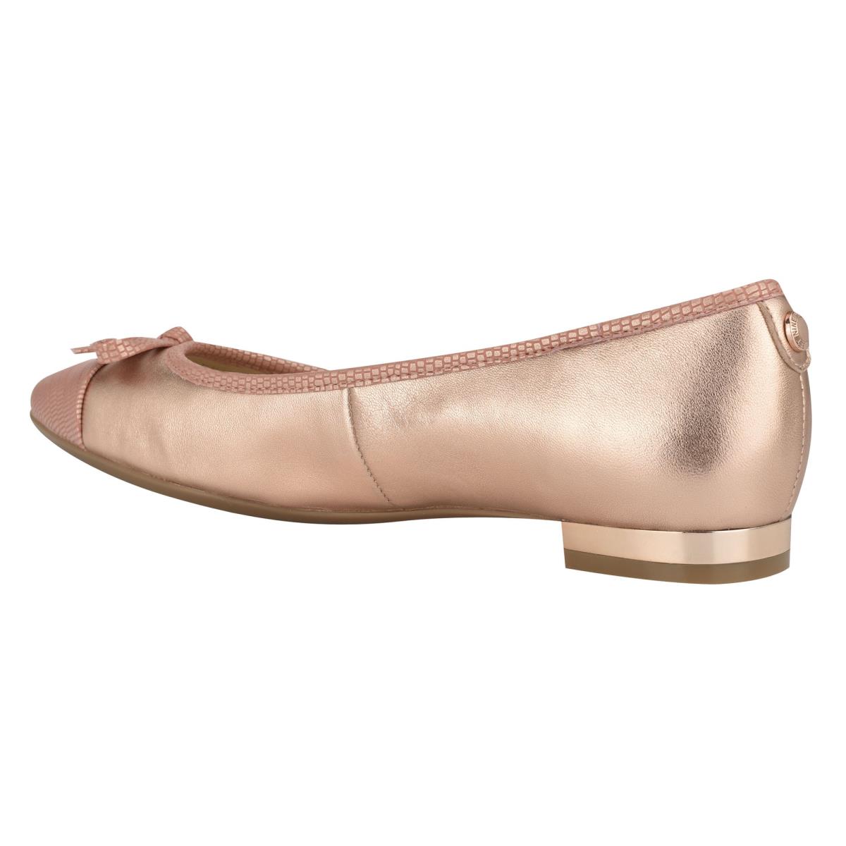 Nine West Olly 9x9 Ballet Bale Ayakkabısı Kadın Pembe | 3826UXLTY