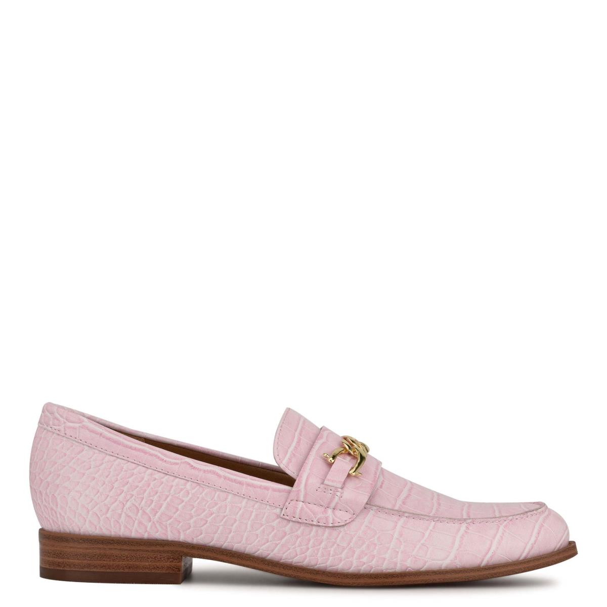 Nine West Onlyou Slip-On Loafer Ayakkabı Kadın Pembe | 4159HENXQ