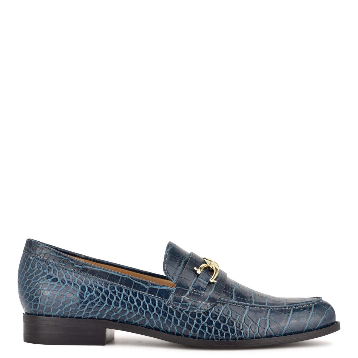 Nine West Onlyou Slip-On Loafer Ayakkabı Kadın Turkuaz | 8351XJDRB