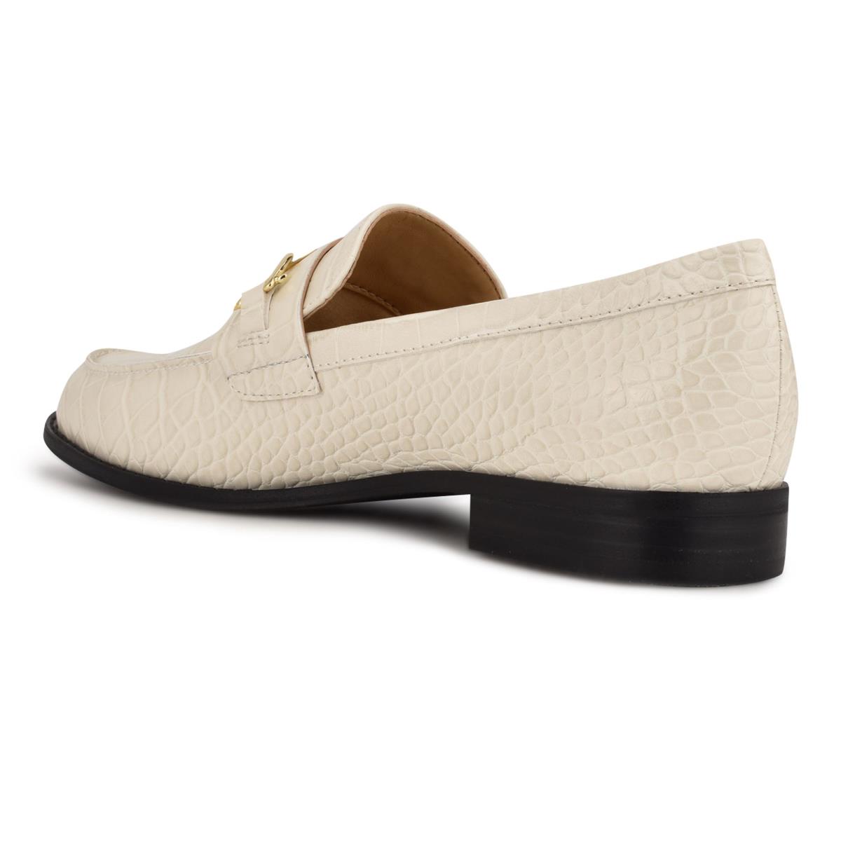 Nine West Onlyou Slip-On Loafer Ayakkabı Kadın Bej Rengi | 8421VRBDS