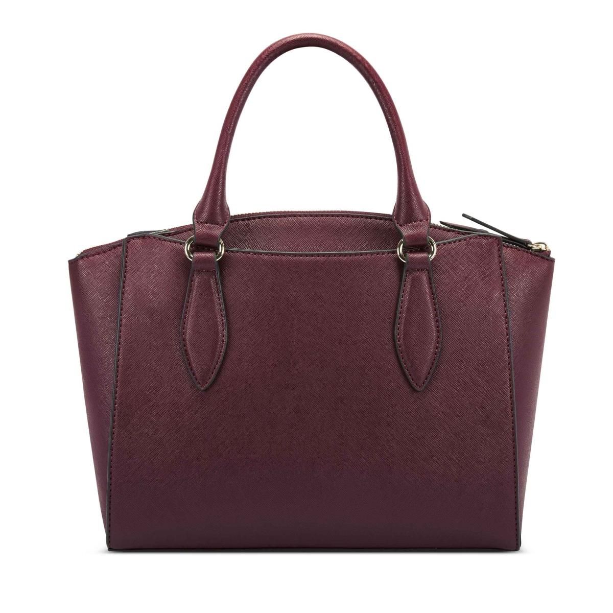 Nine West Paisley Jet Set Satchel Çanta Kadın Claret | 5046VKQTP