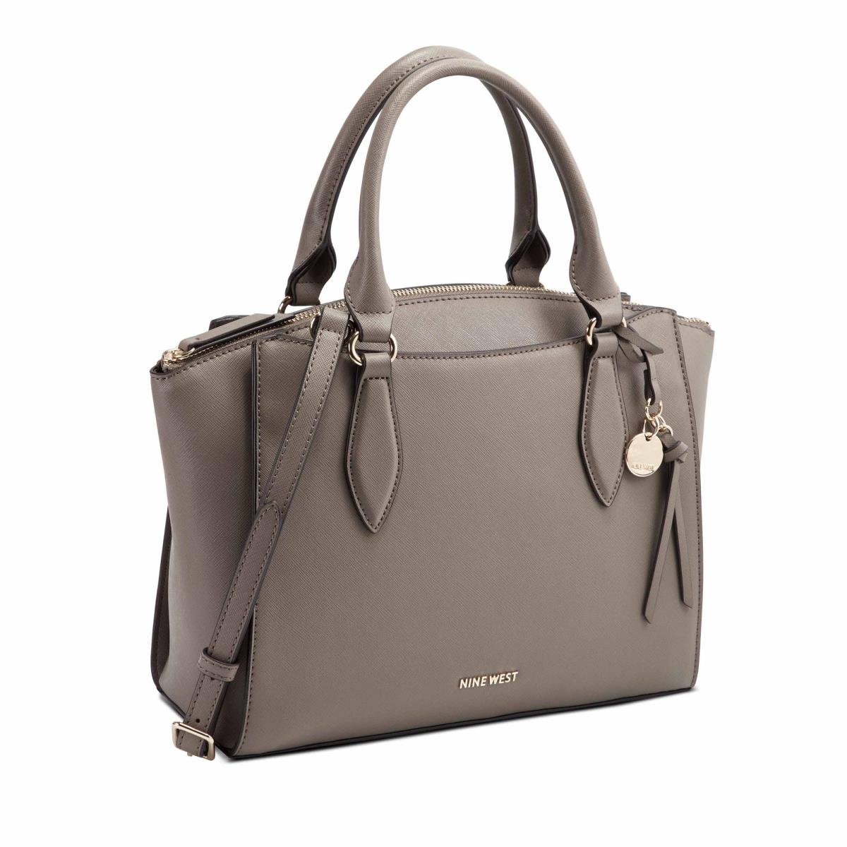 Nine West Paisley Jet Set Satchel Çanta Kadın Gri | 8150FRAJW