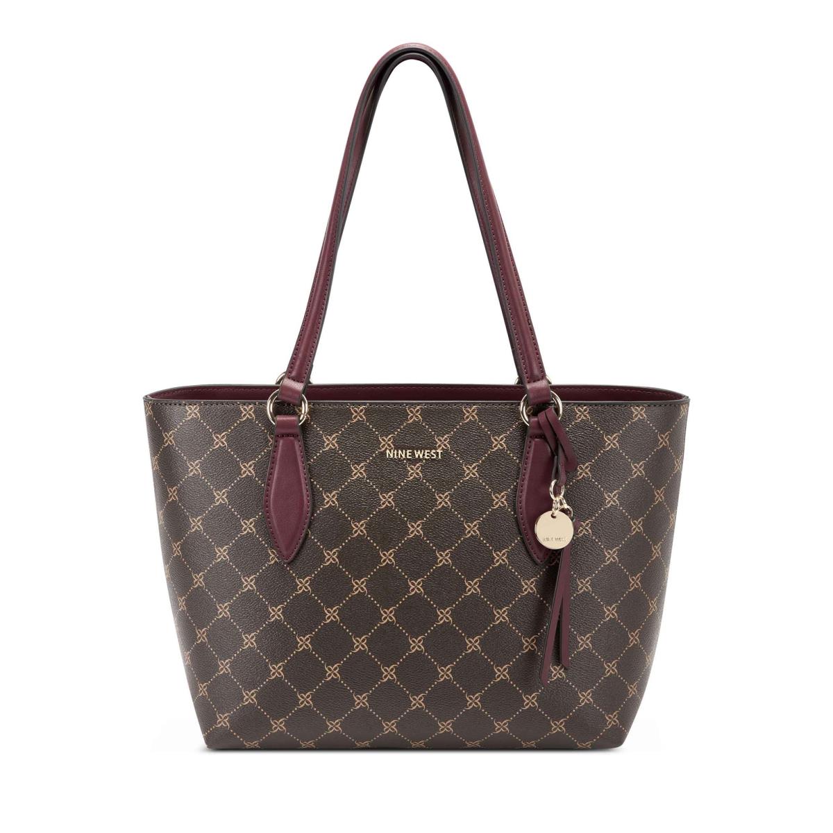 Nine West Paisley Small Tote Tote Çanta Kadın Siyah | 8369SUEQL