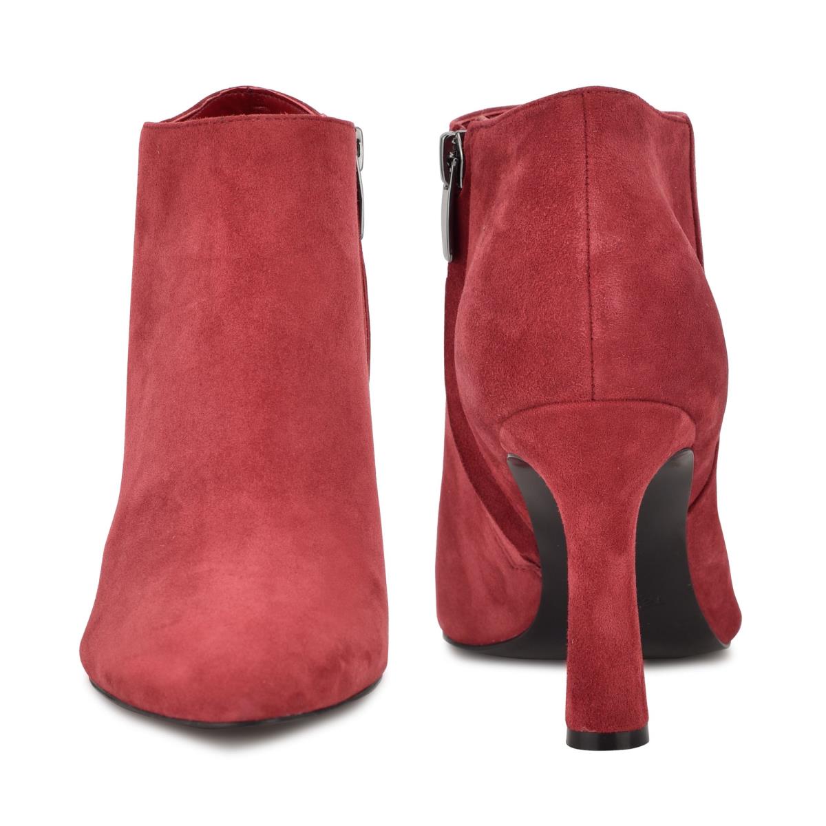 Nine West Raze Elbise Bot Kadın Bordo | 3780FOYSJ