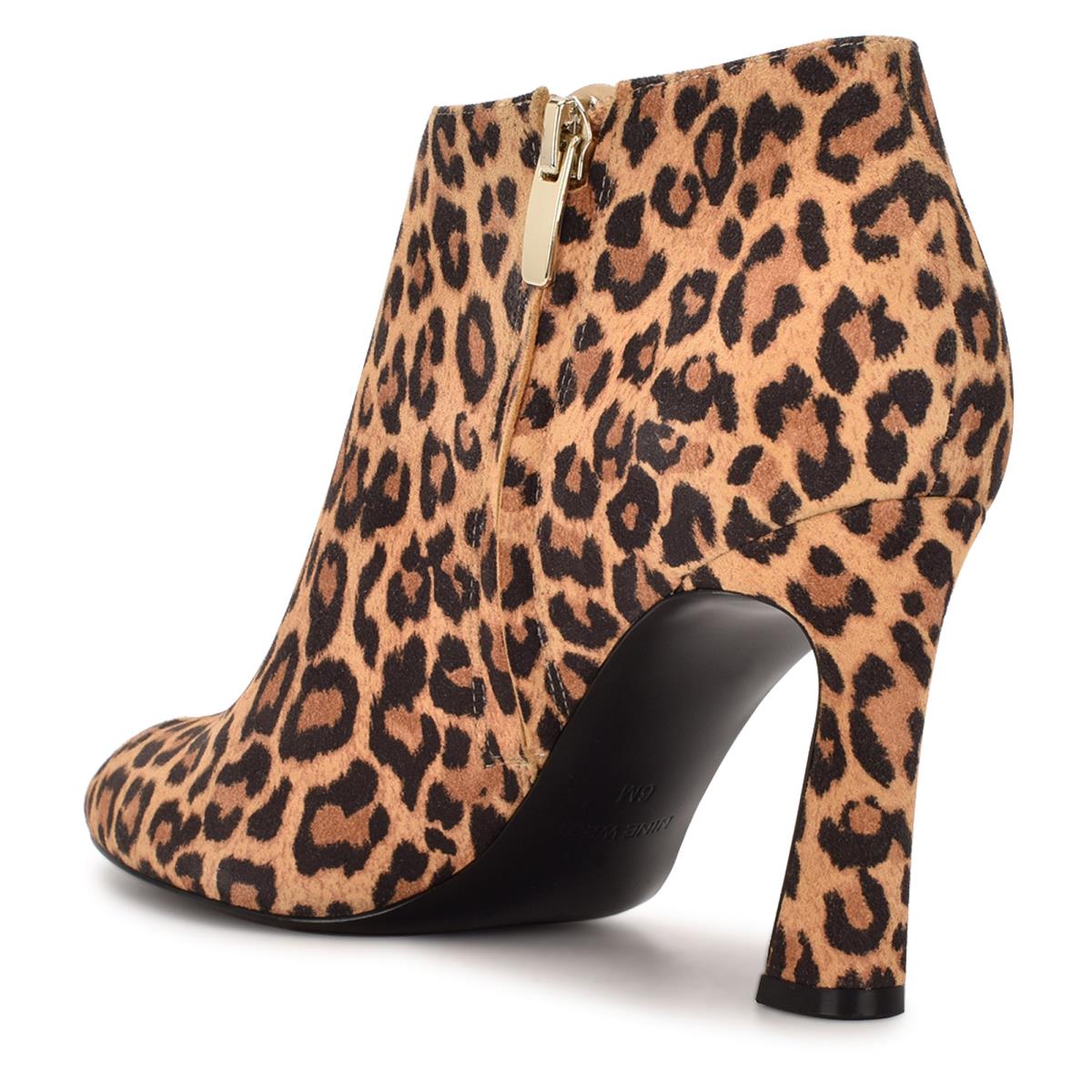 Nine West Raze Elbise Bot Kadın Leopar | 4061FTNOM