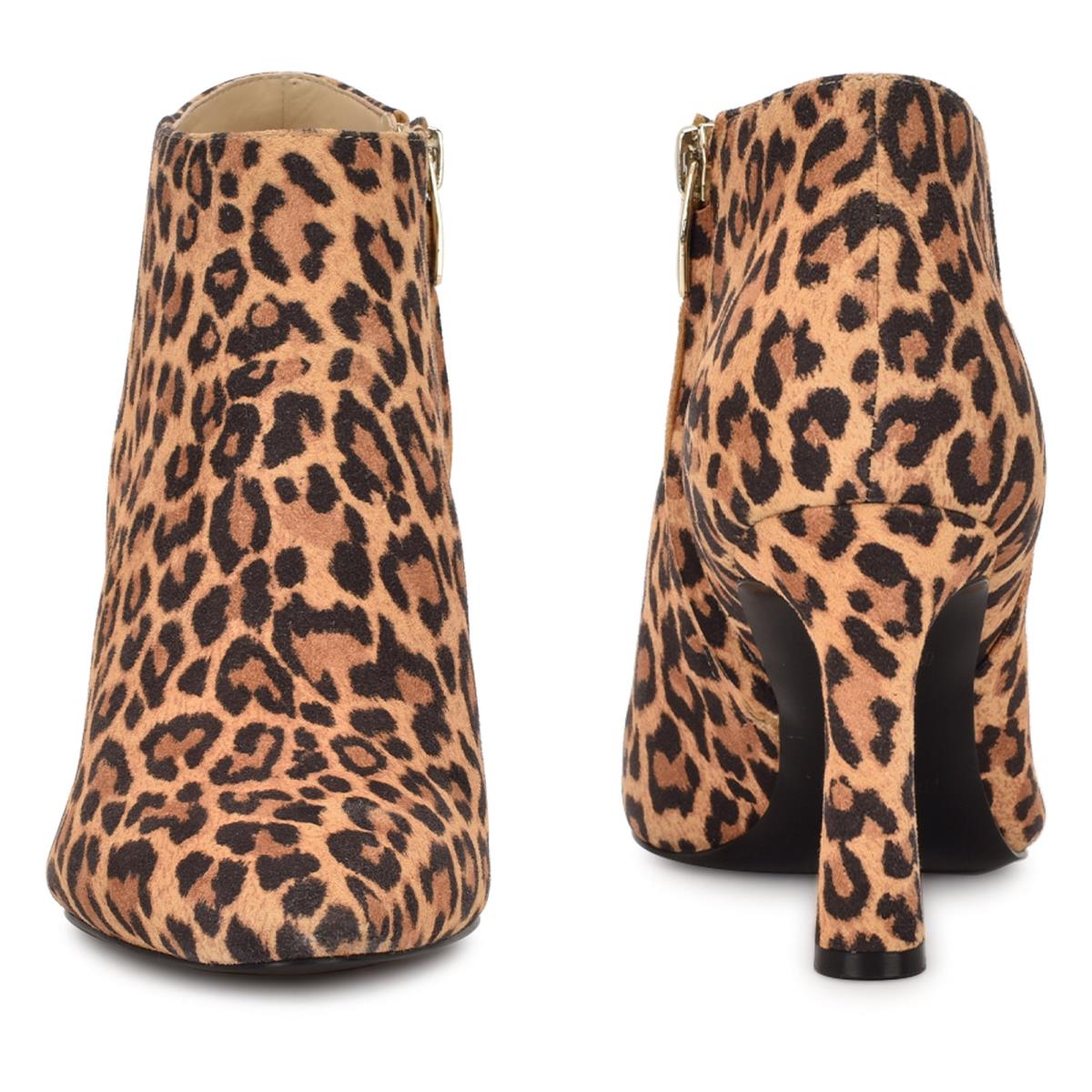 Nine West Raze Elbise Bot Kadın Leopar | 4061FTNOM