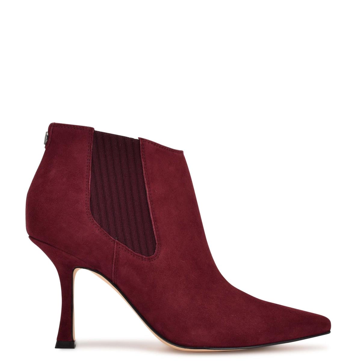 Nine West Sofia Elbise Bot Kadın Bordo | 0187GKSPB