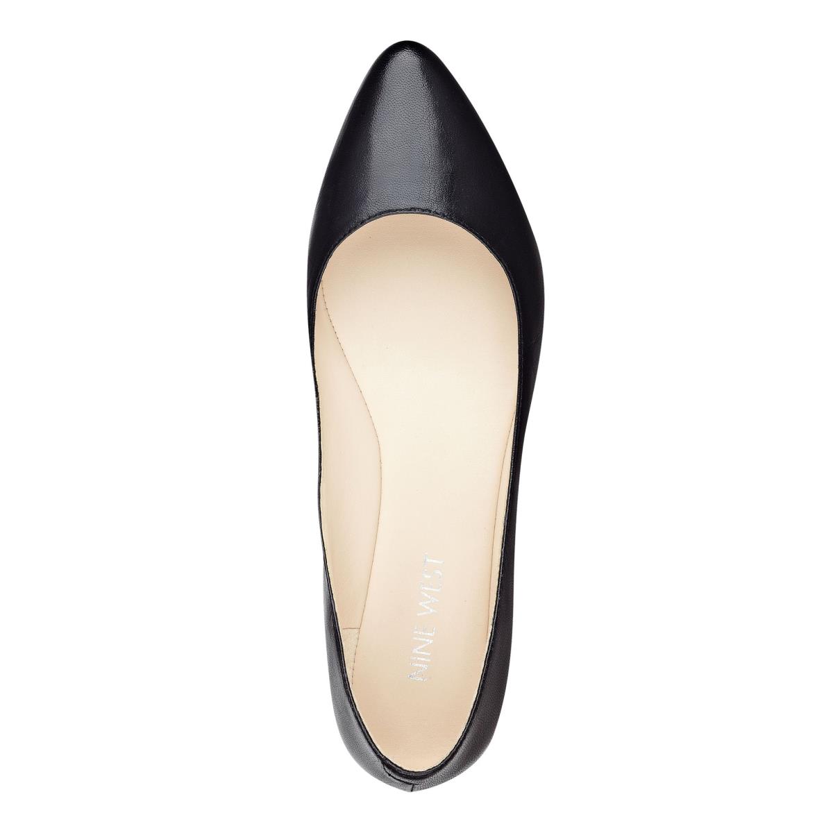 Nine West Speakup Almond Burunlu Flats Kadın Mavi | 2746XJOKN