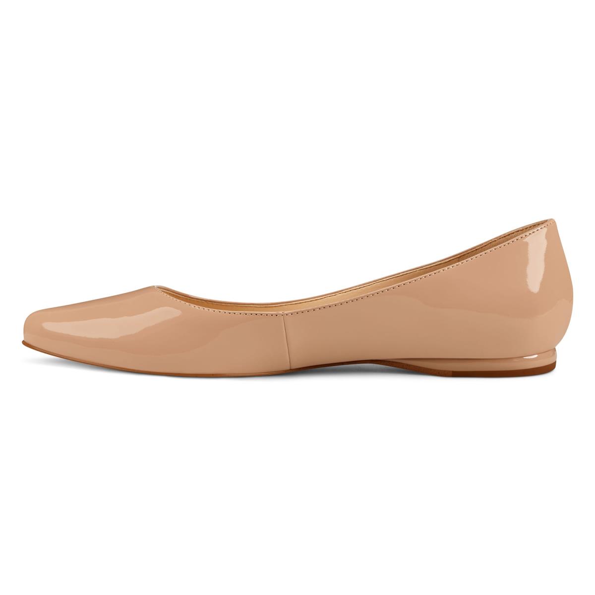 Nine West Speakup Almond Burunlu Flats Kadın Gri Kahverengi | 5082MTDER