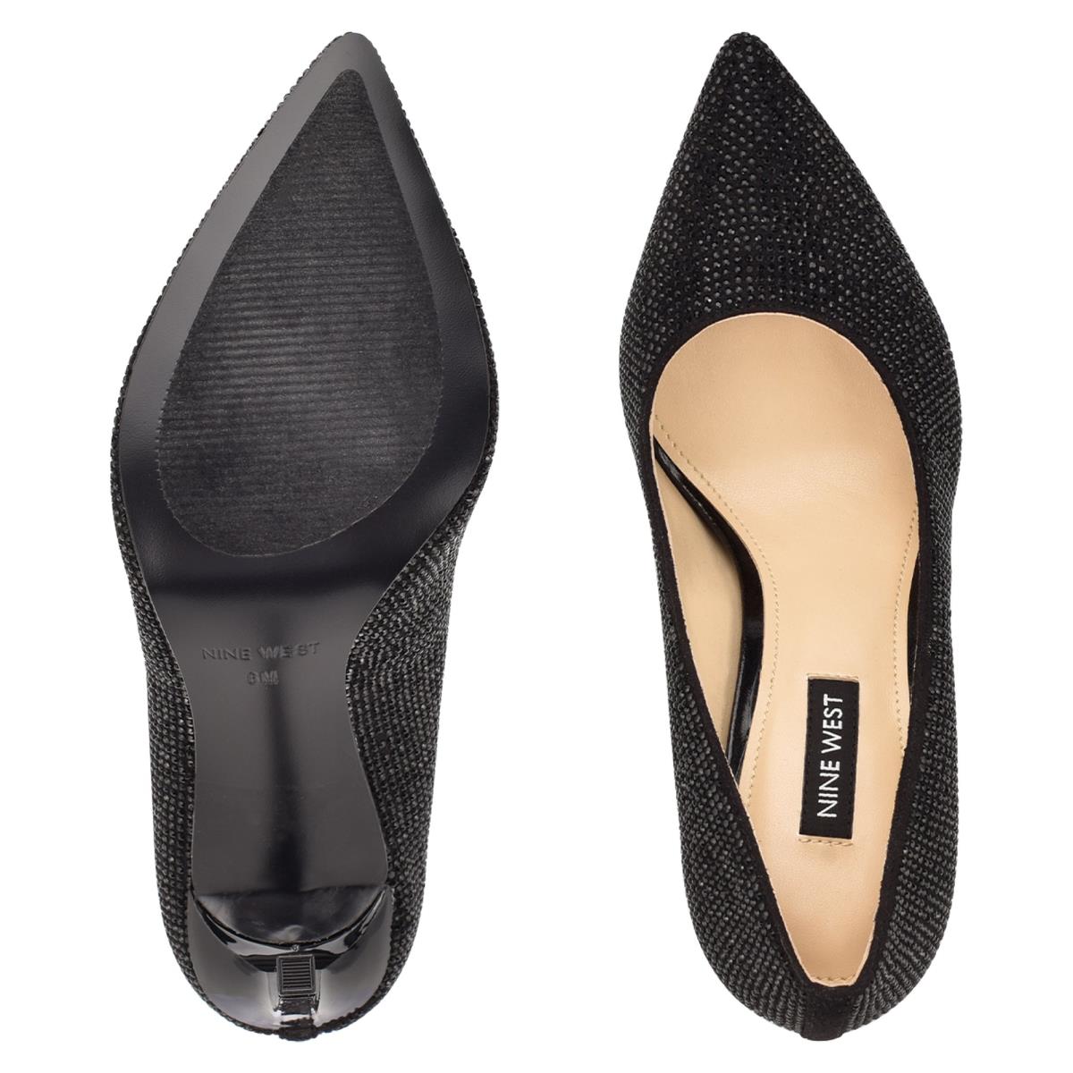 Nine West Tatiah Elbise Stiletto Ayakkabı Kadın Siyah | 9081VZPMQ