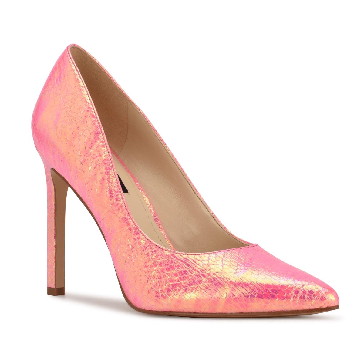 Nine West Tatiana Pointy Burunlu Stiletto Ayakkabı Kadın Pembe | 2907GFOQE