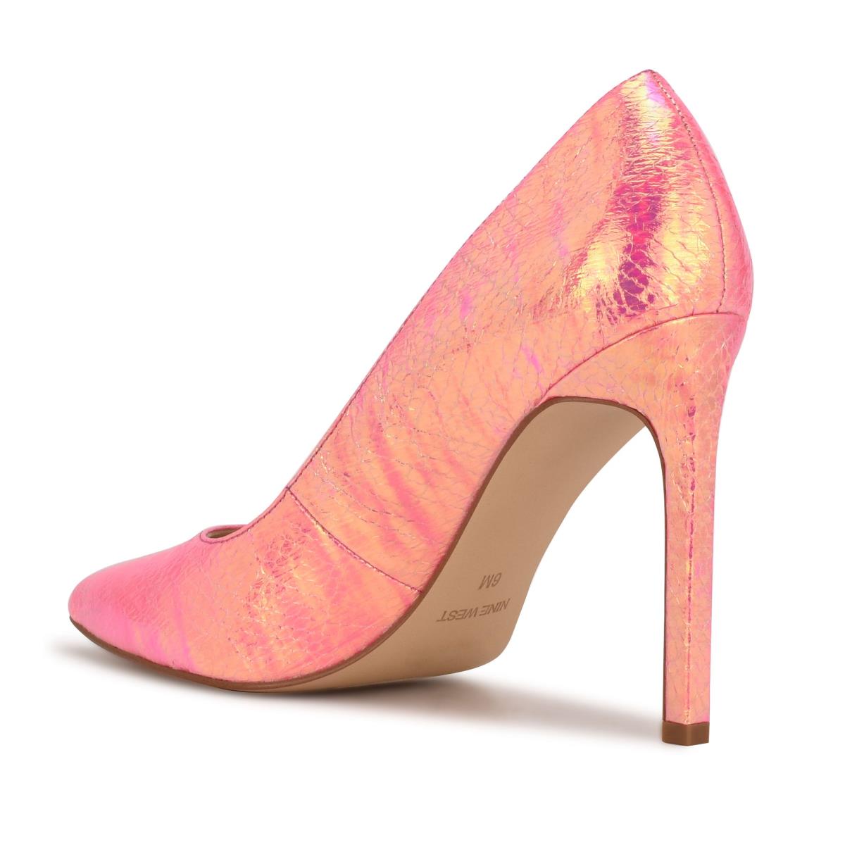 Nine West Tatiana Pointy Burunlu Stiletto Ayakkabı Kadın Pembe | 2907GFOQE