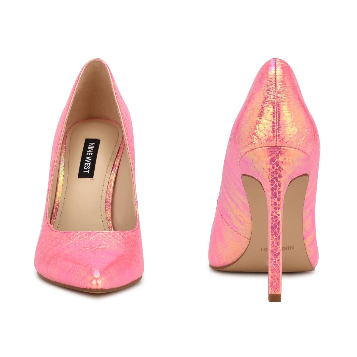 Nine West Tatiana Pointy Burunlu Stiletto Ayakkabı Kadın Pembe | 2907GFOQE